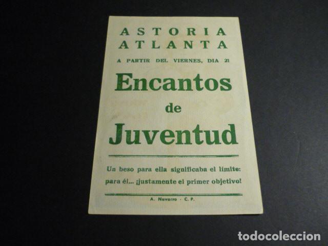 Cine: ENCANTOS DE JUVENTUD PROGRAMA DE CINE CON PUBLICIDAD - Foto 2