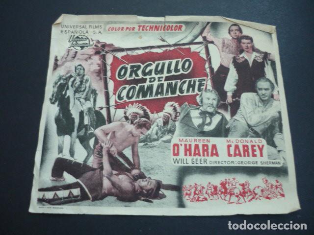 Cine: ORGULLO DE COMANCHE PROGRAMA DE CINE CON PUBLICIDAD TEATRO CAPITOL CACERES - Foto 1