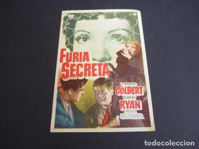 Kino: FURIA SECRETA PROGRAMA DE CINE CON PUBLICIDAD CINE CAPITOL CACERES