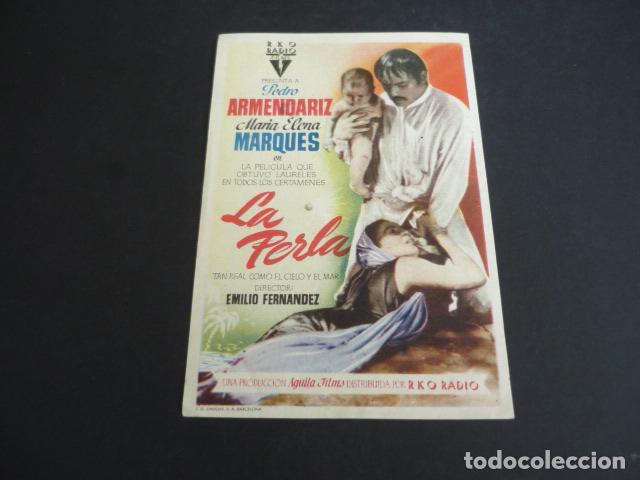 Cine: LA PERLA PROGRAMA DE CINE CON PUBLICIDAD CINE CAPITOL CACERES - Foto 1