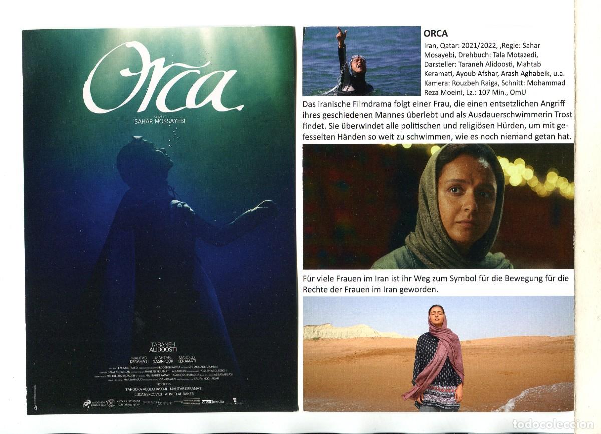 Cine: ORCA, de SaharMossayebi. PROGRAMA ALEM&Aacute;N. - Foto 1