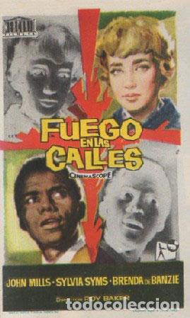 Cine: PROGRAMA DE CINE: FUEGO EN LAS CALLES PC-7877 ,9 - Foto 1