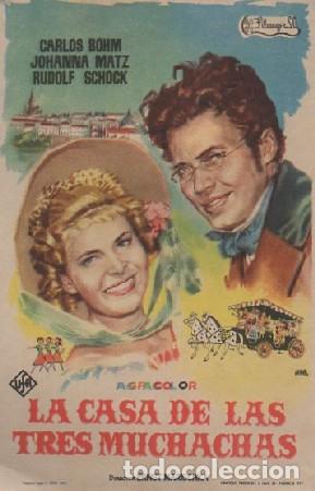 Cine: PROGRAMA DE CINE: LA CASA DE LAS TRES MUCHACHAS PC-8412 - Foto 1