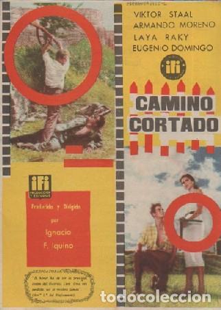Cine: PROGRAMA DE CINE: CAMINO CORTADO PC-8424 - Foto 1