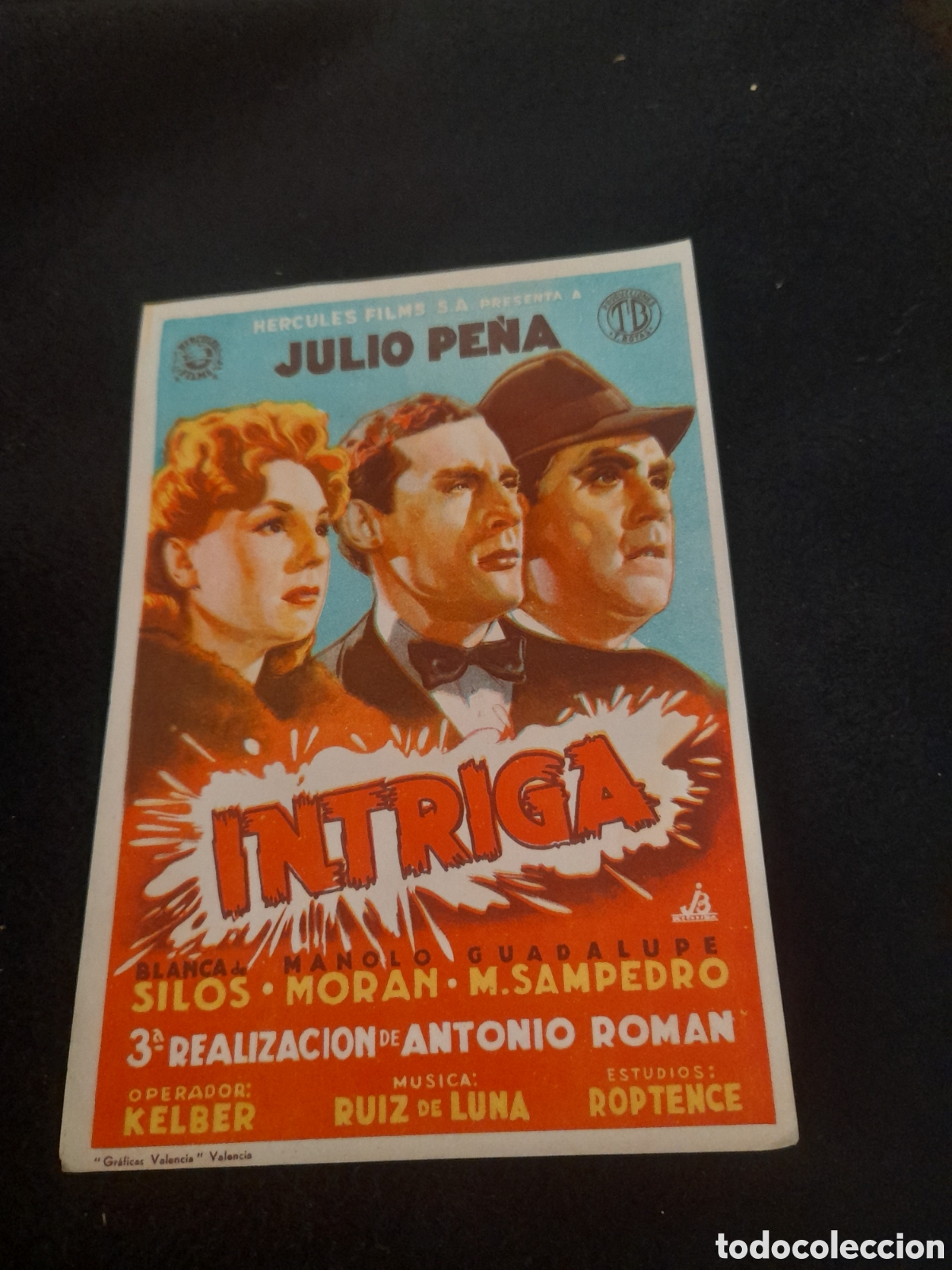 Cine: Folleto de mano de Cine, Intriga - Foto 1