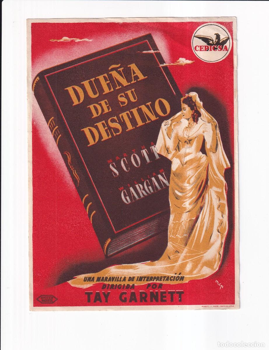 Cine: DUE&Ntilde;A DE SU DESTINO : MARTHA SCOTT - Foto 1