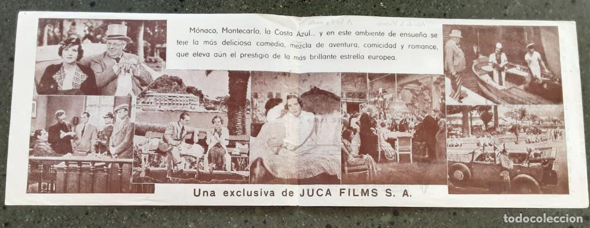Cine: La dama de Montecarlo, programa doble, Francisco Gaal - Foto 2