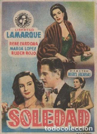 Cine: PROGRAMA DE CINE: SOLEDAD PC-8440 - Foto 1