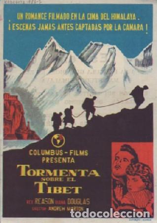 Cine: PROGRAMA DE CINE: TORMENTA SOBRE EL TIBET PC-8449 - Foto 1