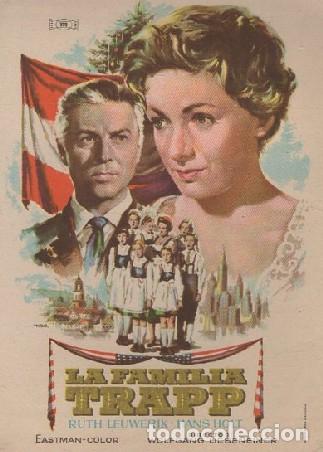 Cine: PROGRAMA DE CINE: LA FAMILIA TRAPP PC-8450 - Foto 1