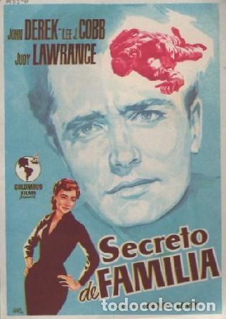 Cine: PROGRAMA DE CINE: SECRETO DE FAMILIA PC-8465 - Foto 1