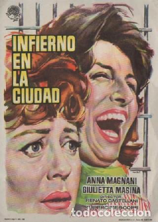 Cine: PROGRAMA DE CINE: INFIERNO EN LA CIUDAD PC-8469 - Foto 1