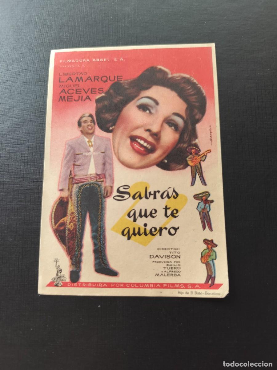 Cinema: Sabr&aacute;s que te quiero Sin publicidad .