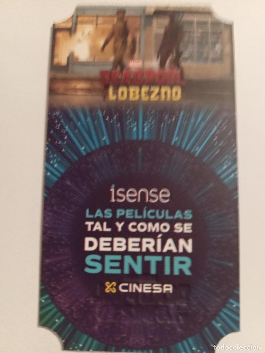 Cine: PROGRAMA DE ** DEADPOOL Y LOBEZNO **. HUGH JACKMAN 10 x 5.5 CMS. - Foto 2