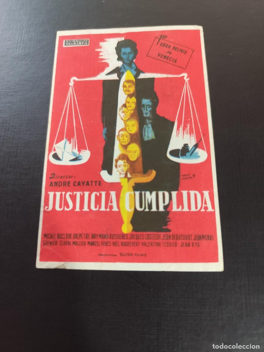 Cinema: Justicia cumplida con publicidad Cine Kursaal Montblanch