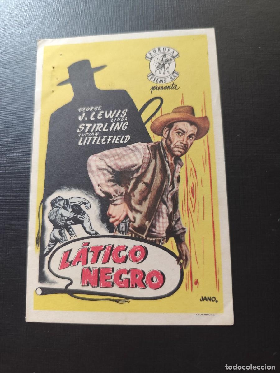 Cine: Latigo negro sin publicidad - Foto 1