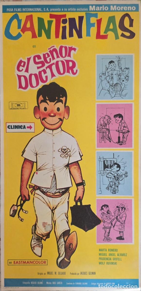 Cine: El se&ntilde;or doctor. Cantinflas. Programa de mano - Foto 1