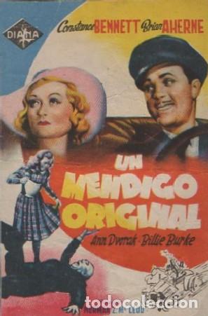Cine: PROGRAMA DE CINE: UN MENDIGO ORIGINAL PC-8497 - Foto 1