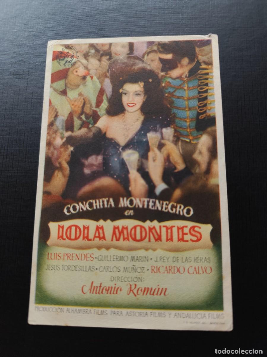  Flyers Publicitaires de films Anciens: Lola Montes sin publicidad