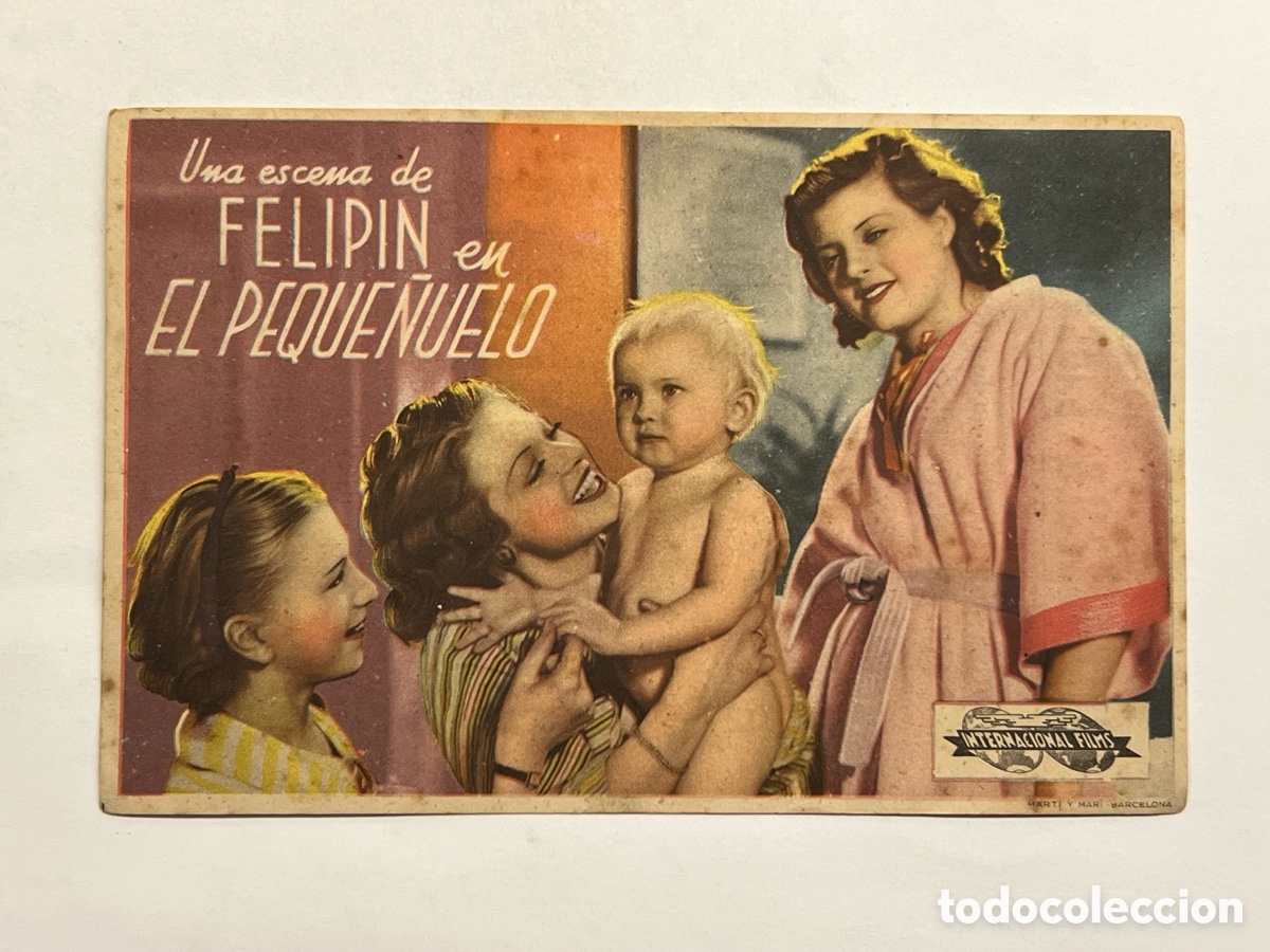 Cinema: CARCAGENTE. Sal&oacute;n Apolo Programa EL PEQUE&Ntilde;UELO, con Lucien Baroux y Felipin (h.1945?)