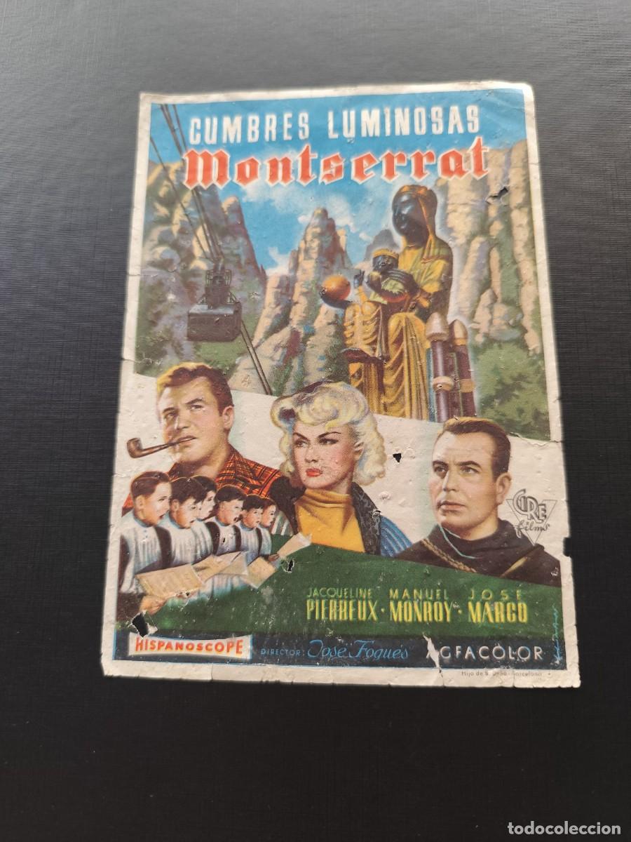 Cine: Cumbres luminosas Montserrat sin Publicidad