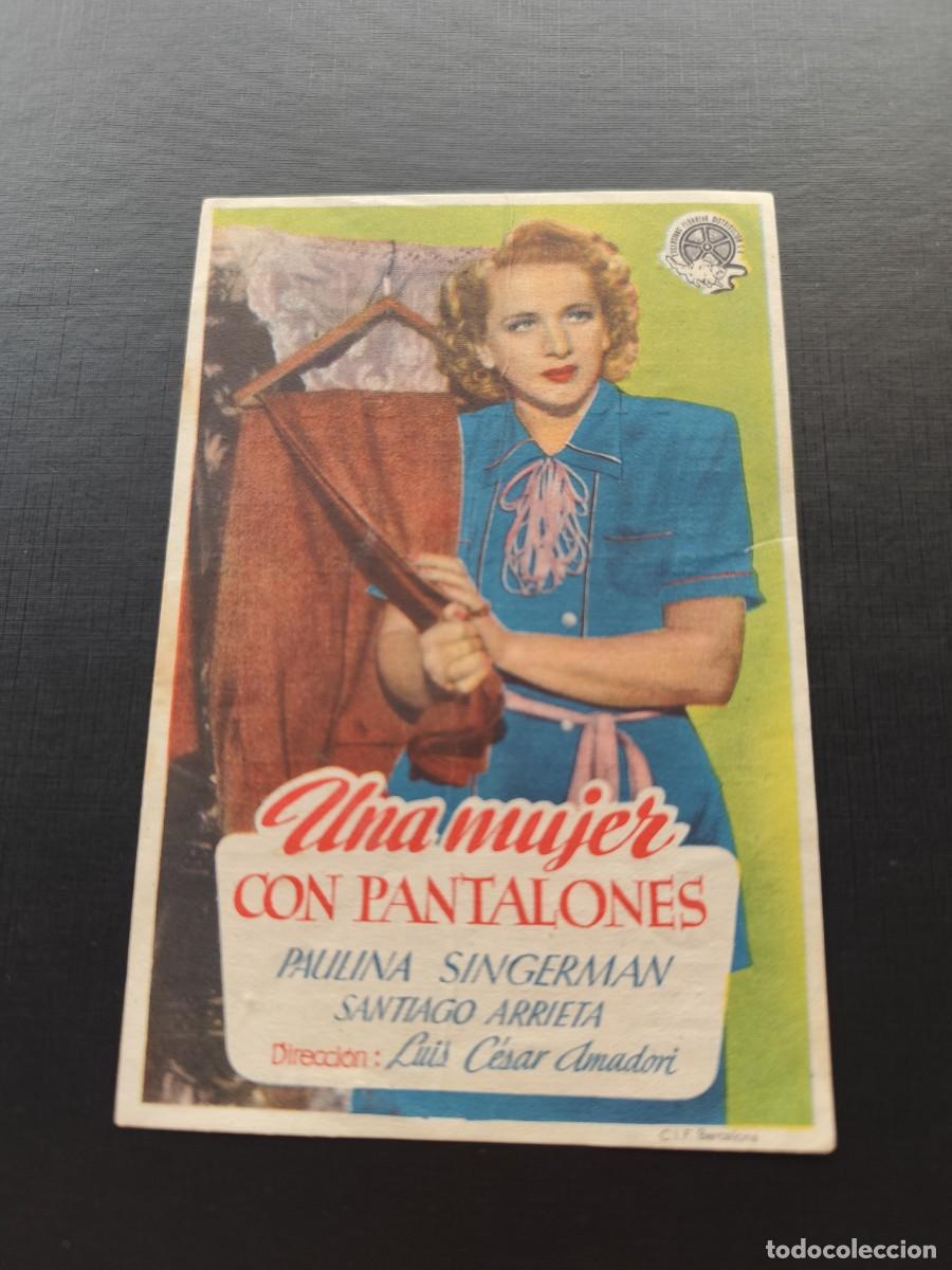 Cine: Una mujer con pantalones con Publicidad Cines Ateneo , Avance y Savoy San Feliu de Llobregat