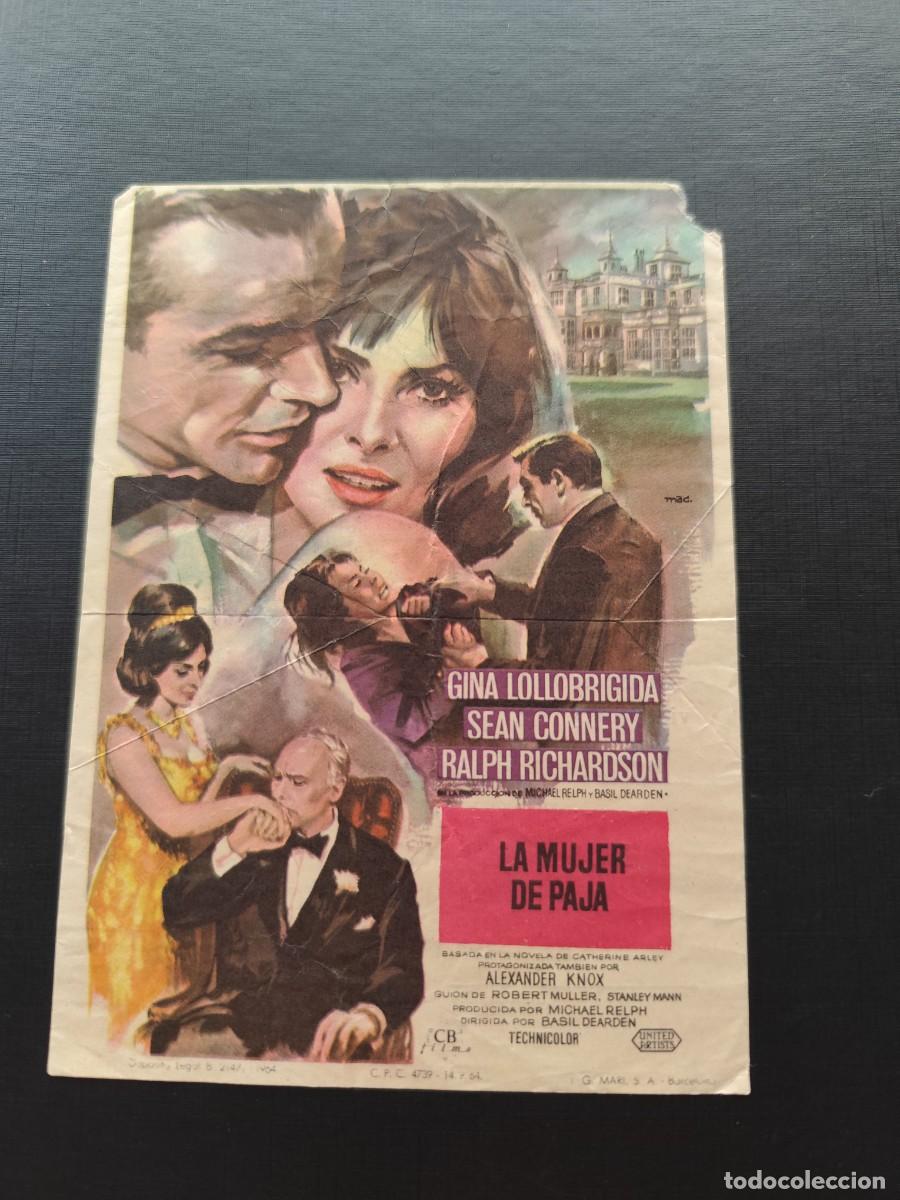 Cine: La mujer de paja con Publicidad Teatro Cerezo Carmona