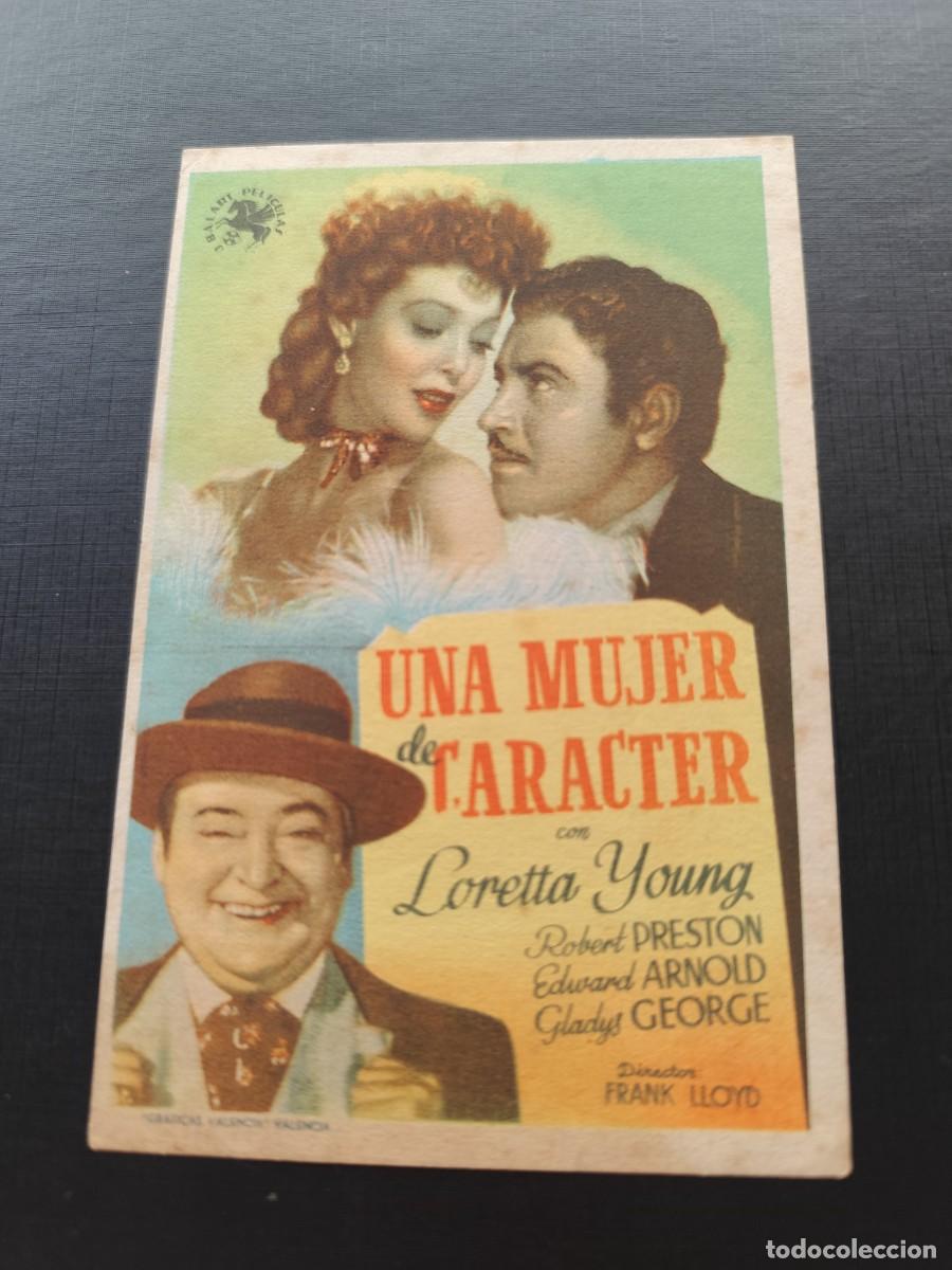Cine: Una mujer de car&aacute;cter sin Publicidad