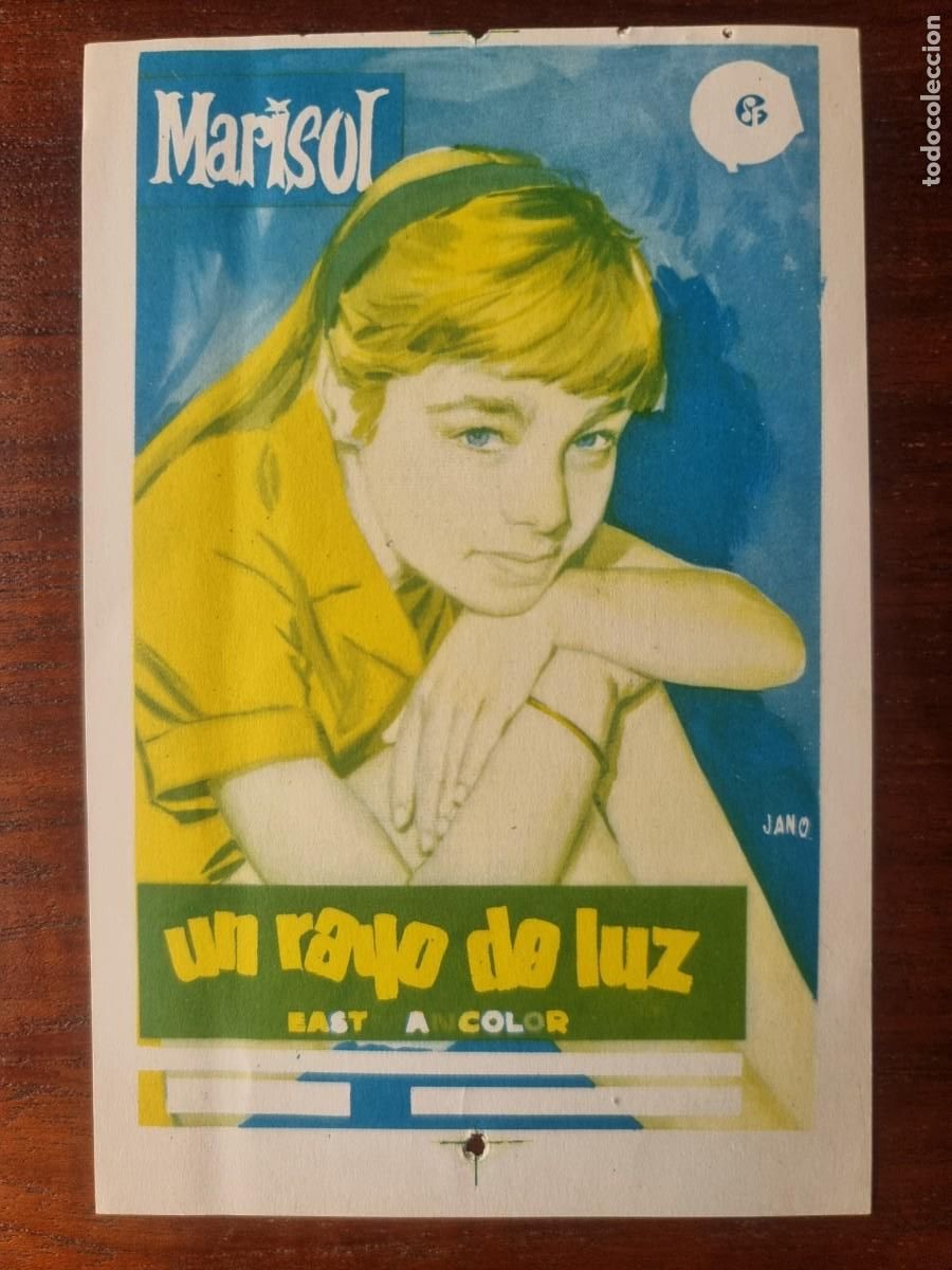 Cine: Programa de Mano.Marisol.Un Rayo de Luz - Foto 1