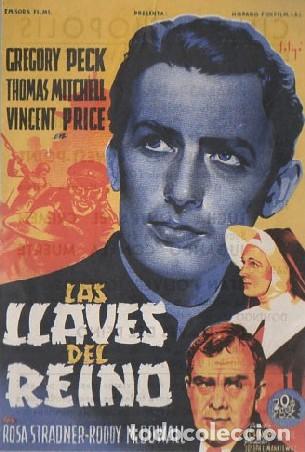 Cine: PROGRAMA DE CINE: LAS LLAVES DEL REINO PC-8508 - Foto 1