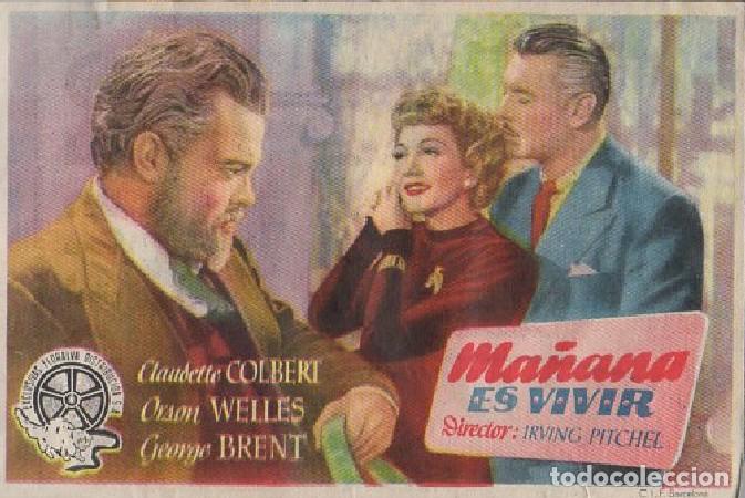 Cine: PROGRAMA DE CINE: MA&Ntilde;ANA ES VIVIR PC-8521 - Foto 1