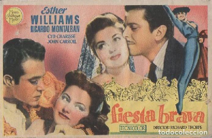 Cine: PROGRAMA DE CINE: FIESTA BRAVA PC-8525 - Foto 1