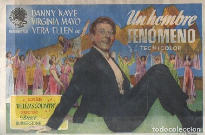 Cine: PROGRAMA DE CINE: UN HOMBRE FEN&Oacute;MENO PC-8526 - Foto 1