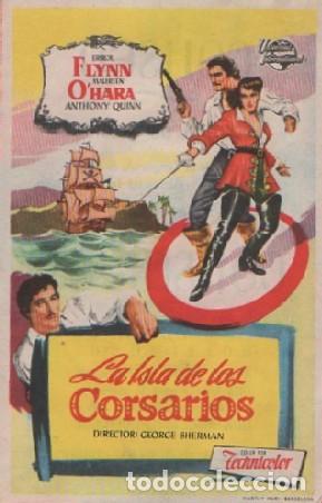Cine: PROGRAMA DE CINE: LA ISLA DE LOS CORSARIOS PC-8544 - Foto 1