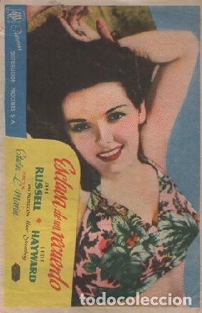 Cine: PROGRAMA DE CINE: ESCLAVA DE UN RECUERDO PC-8556 - Foto 1