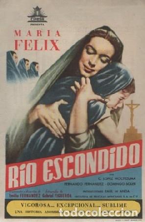Cine: PROGRAMA DE CINE: RIO ESCONDIDO PC-8562 - Foto 1