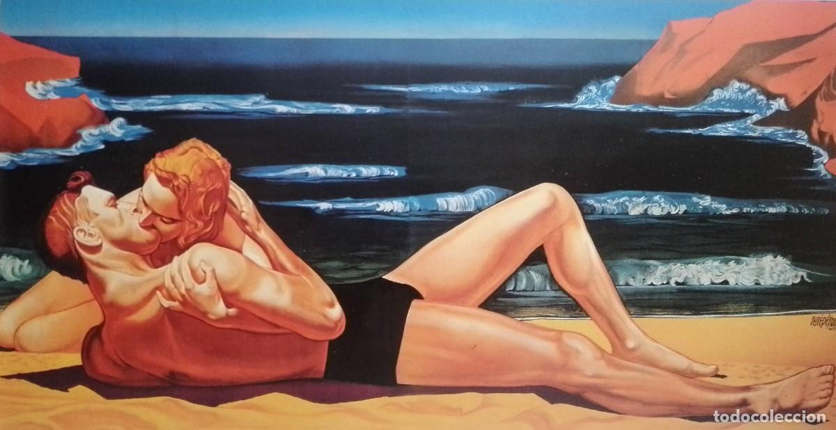  Flyers Publicitaires de films Anciens: Tarjeta cartel de cine - de aqui a la eternidad -