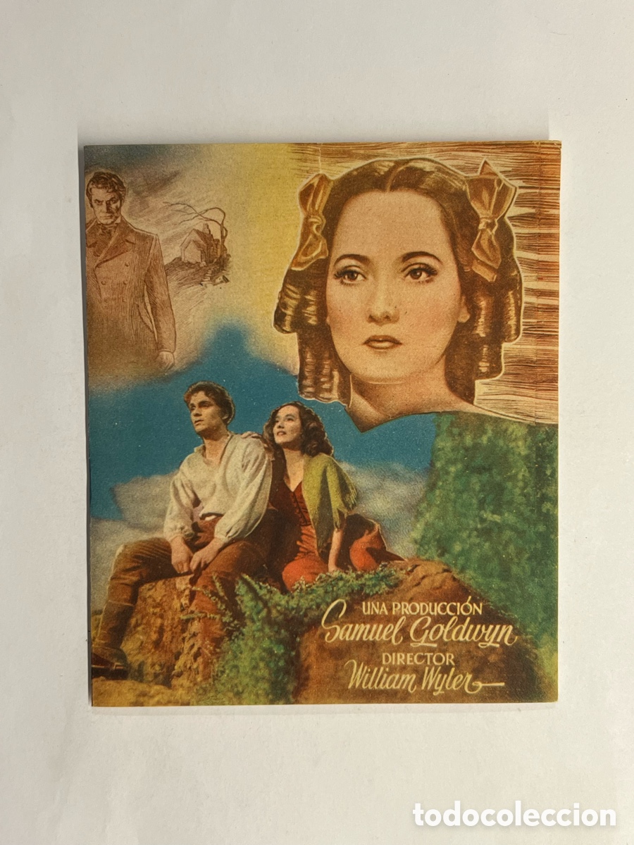 Cine: CUMBRES BORRASCOSAS. Programa doble (a.1939) - Foto 2