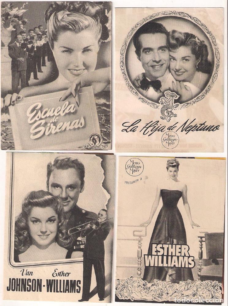 Cine: OK91D ESTHER WILLIAMS COLECCION DE 7 PROGRAMAS DOBLES ORIGINALES ESPA&Ntilde;OLES - Foto 1