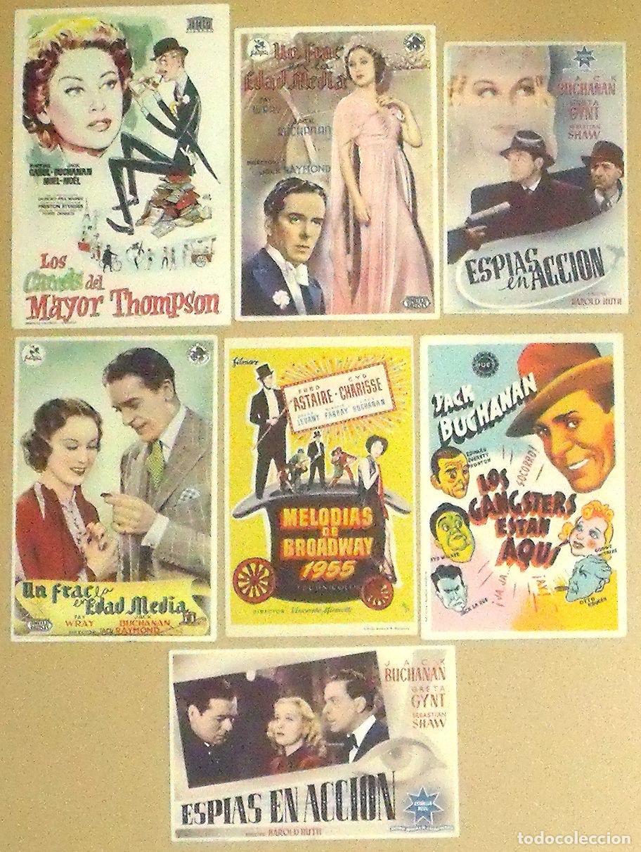 Cine: OR38D JACK BUCHANAN COLECCION DE 7 PROGRAMAS ORIGINALES ESPA&Ntilde;OLES - Foto 1