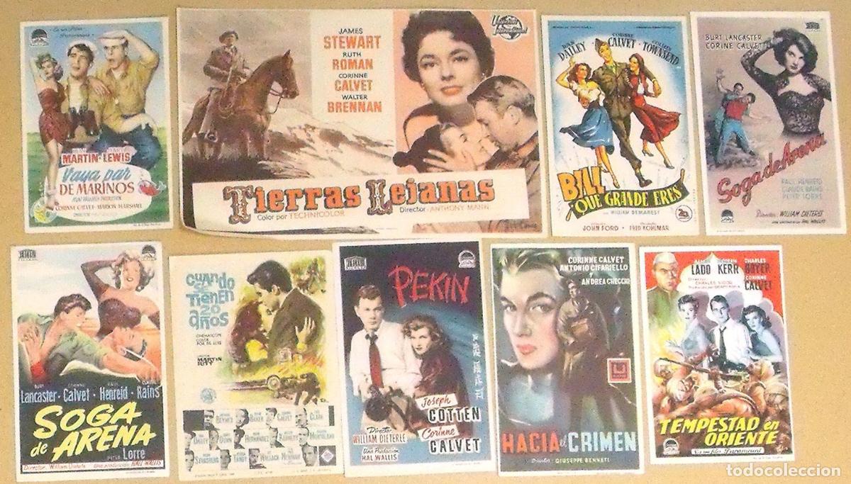 Cine: OR68D CORINNE CALVET COLECCION DE 9 PROGRAMAS ORIGINALES ESPA&Ntilde;OLES - Foto 1