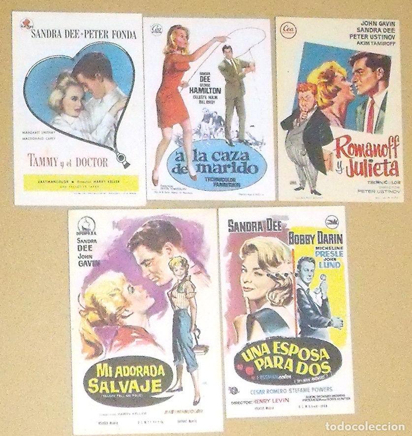 Cine: OR69D SANDRA DEE COLECCION DE 5 PROGRAMAS ORIGINALES ESPA&Ntilde;OLES - Foto 1