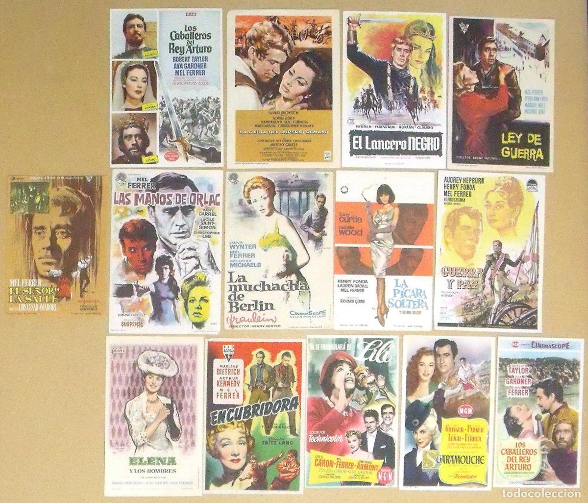 Cine: OR73D MEL FERRER COLECCION DE 14 PROGRAMAS ORIGINALES ESPA&Ntilde;OLES - Foto 1