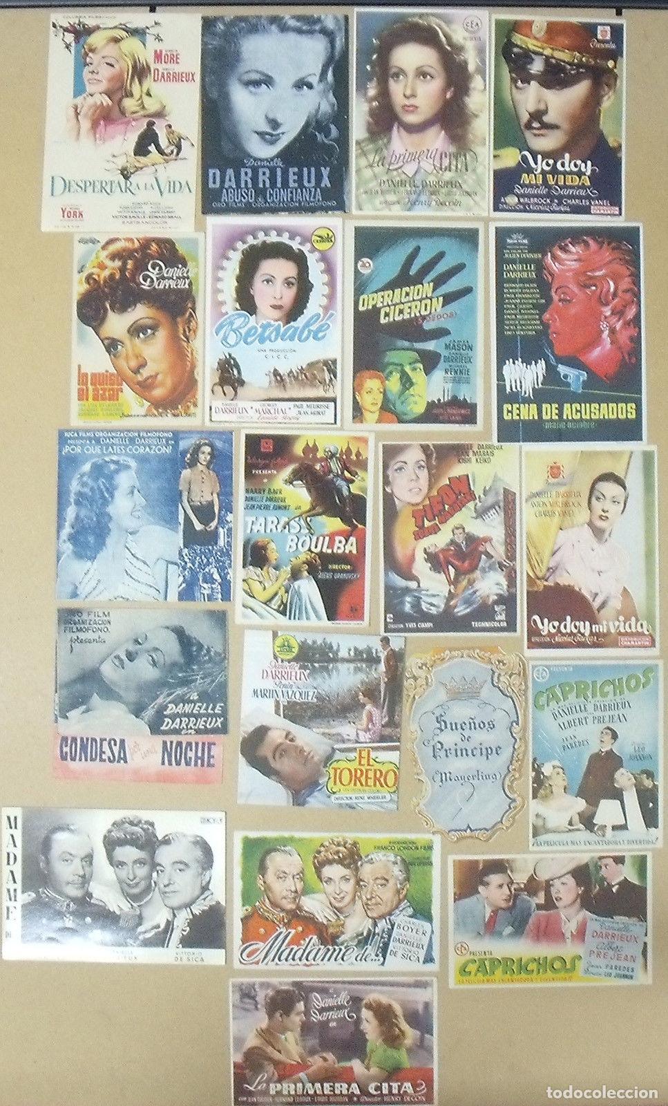 Cine: OR98D DANIELLE DARRIEUX COLECCION DE 20 PROGRAMAS ORIGINALES ESPA&Ntilde;OLES - Foto 1