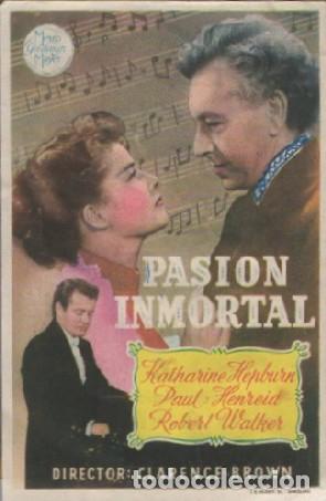 Cine: PROGRAMA DE CINE: PASION INMORTAL PC-8589 - Foto 1