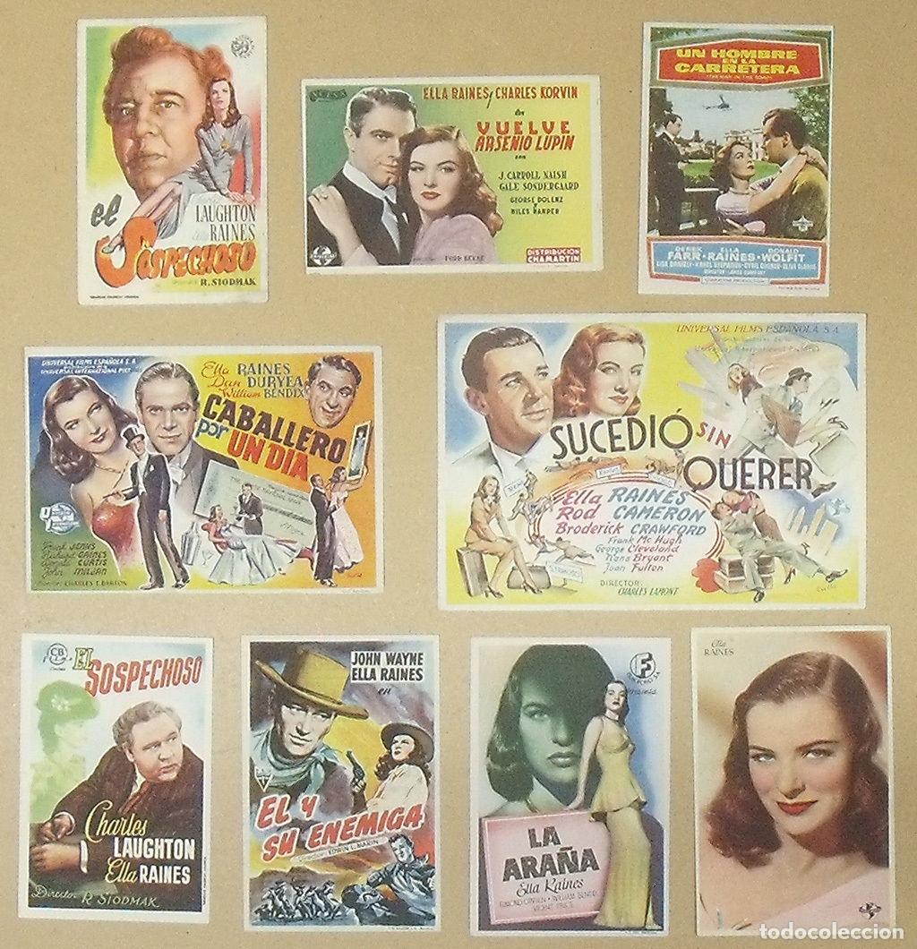 Cine: OS36D ELLA RAINES COLECCION DE 9 PROGRAMAS ORIGINALES ESPA&Ntilde;OLES - Foto 1