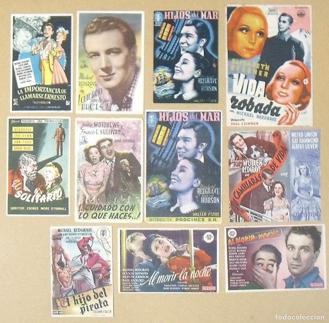 Cine: OS38D MICHAEL REDGRAVE COLECCION DE 11 PROGRAMAS ORIGINALES ESPA&Ntilde;OLES - Foto 1