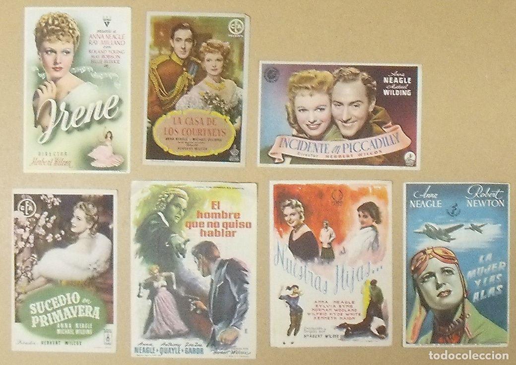 Cine: OS43D ANNA NEAGLE COLECCION DE 7 PROGRAMAS ORIGINALES ESPA&Ntilde;OLES - Foto 1