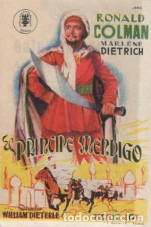 Cine: PROGRAMA DE CINE: EL PRINCIPE MENDIGO PC-8603 - Foto 1