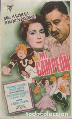 Cine: PROGRAMA DE CINE: MI CAMPE&Oacute;N PC-8605 - Foto 1